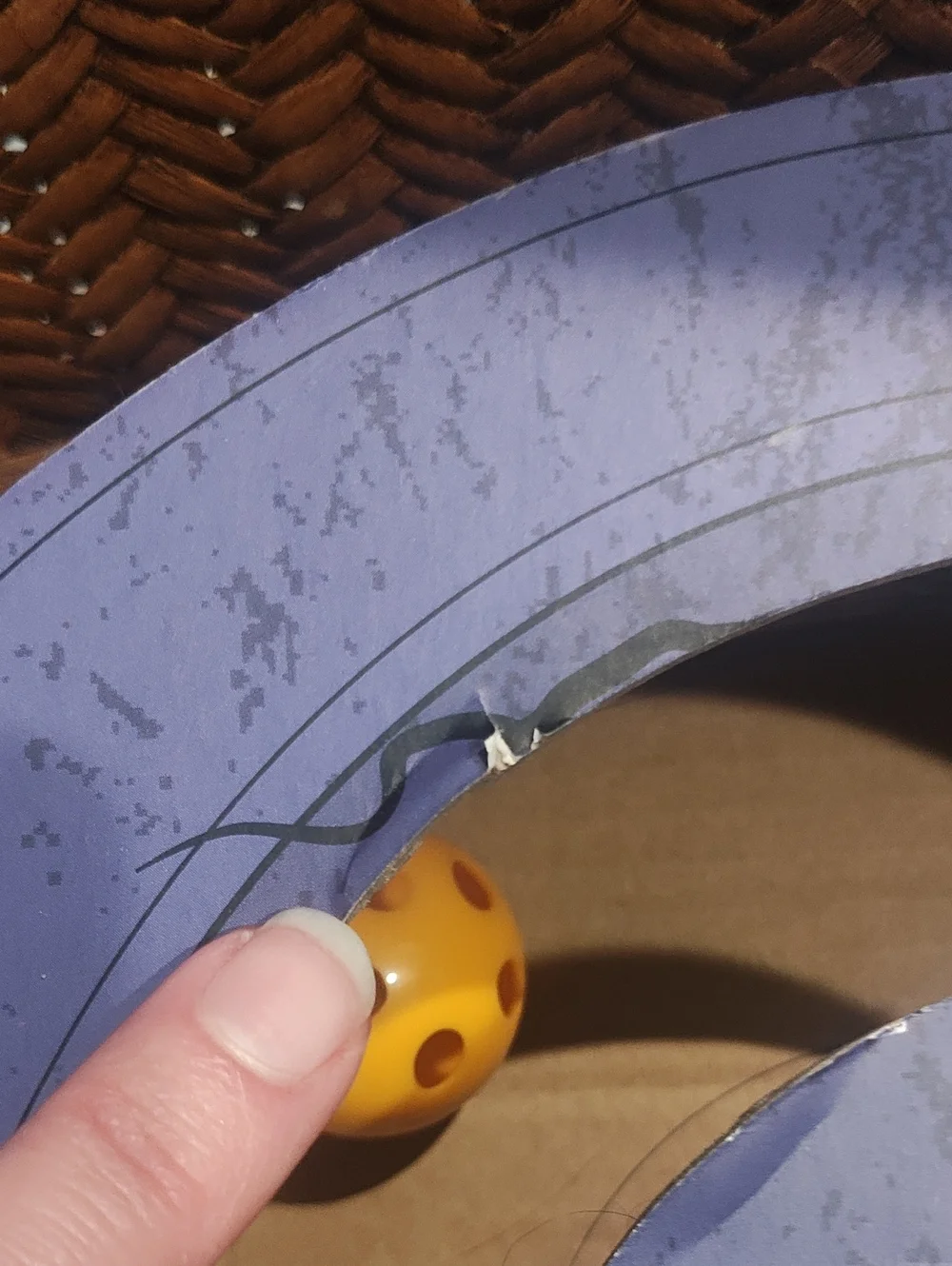 PETS: CAT SCRATCHER TOY: RIP HALLOWEEN POP-UP GHOST & BALL